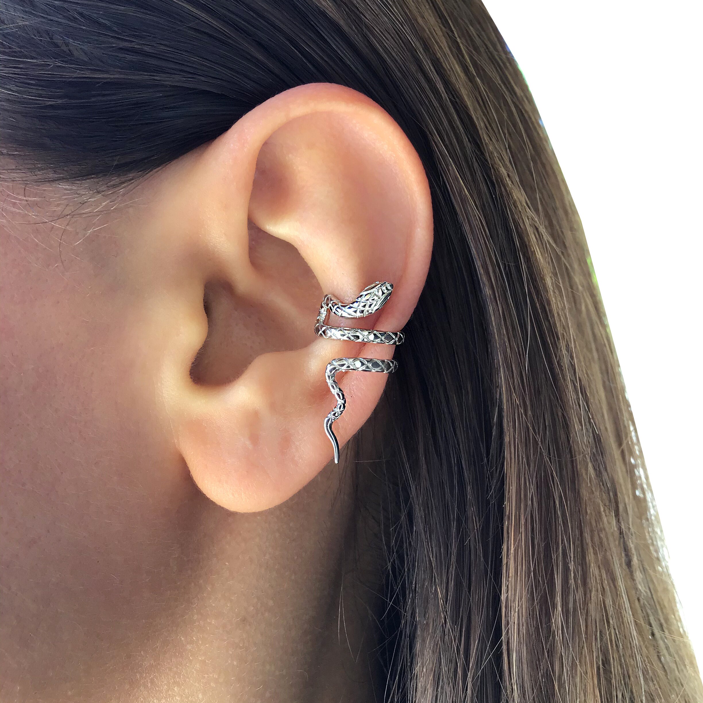 Sterling Silver Ear Cuff - no piercing required