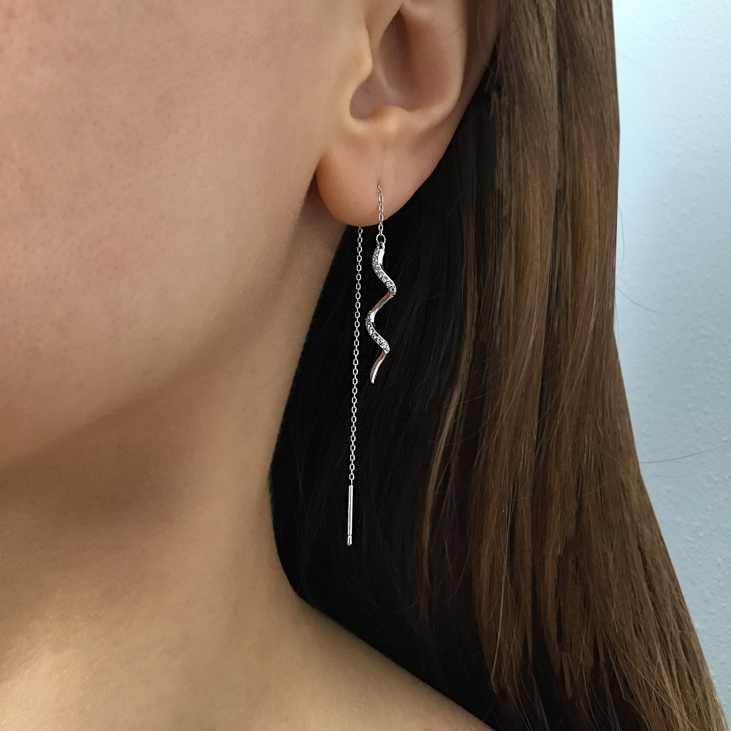 healing rock earrings