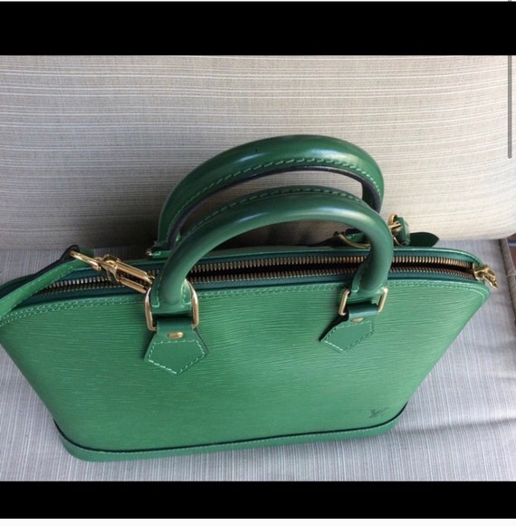 Vintage Louis Vuitton Epi Leather Alma Bag