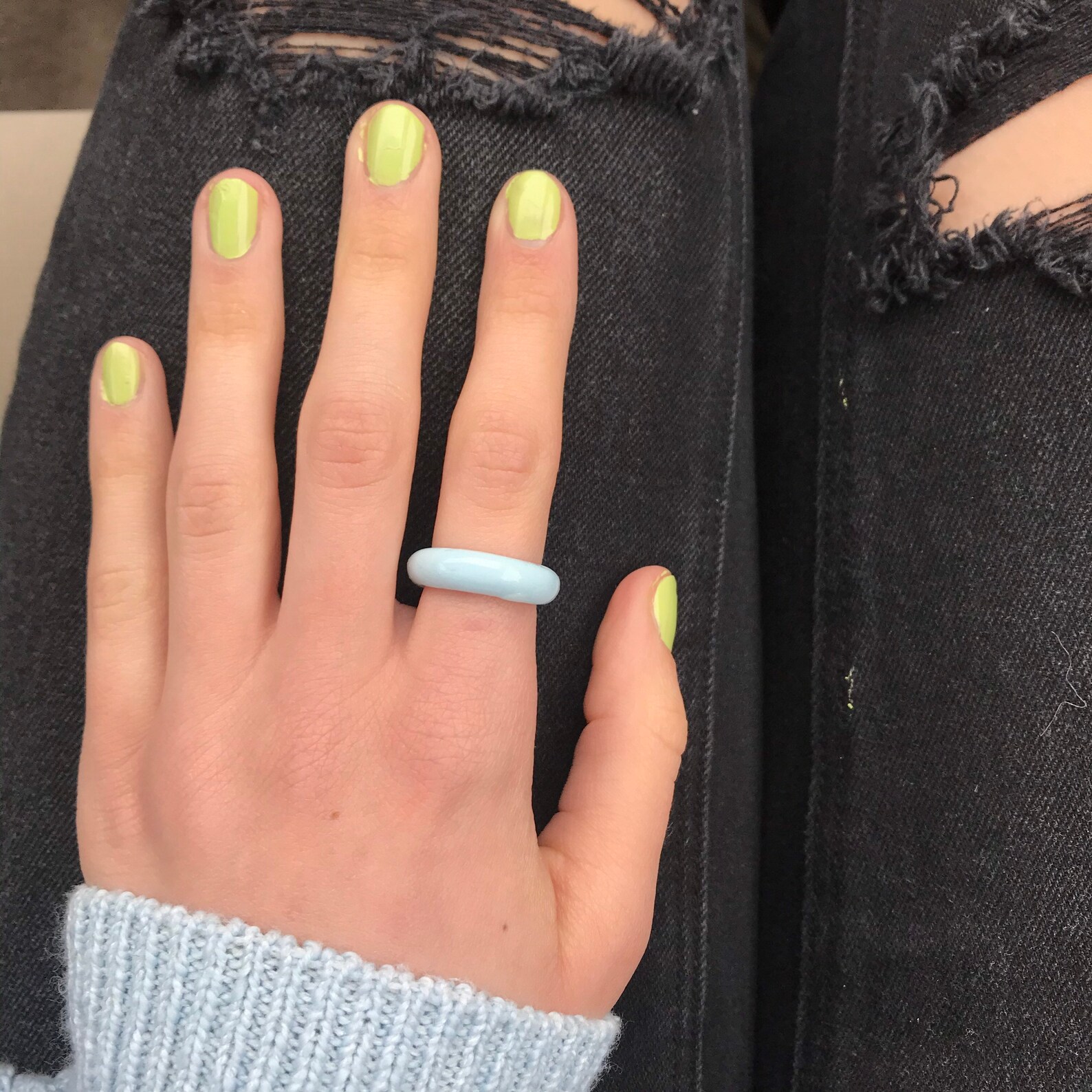 Polymer Clay Rings Funky clay rings Aesthetic clay ring Etsy