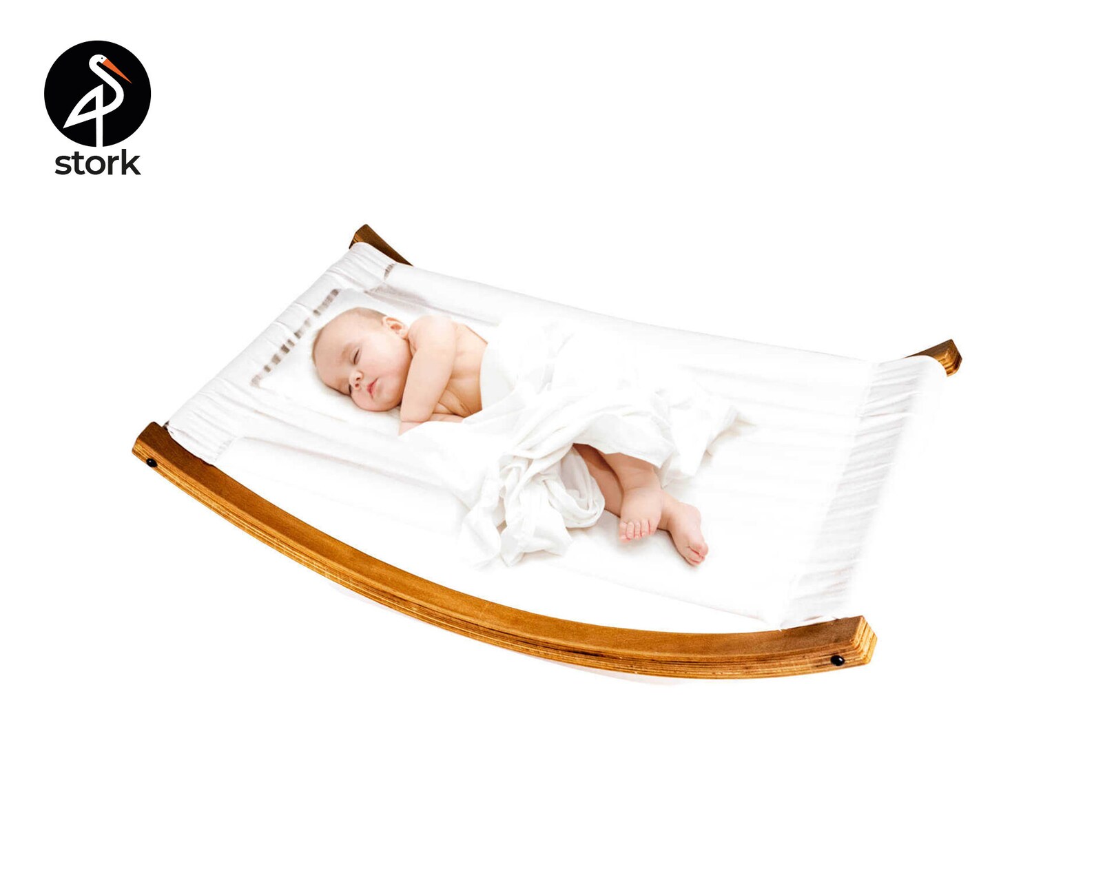 Wooden Baby Bouncer Handmade Natural Wood Baby Rocking Chair Etsy