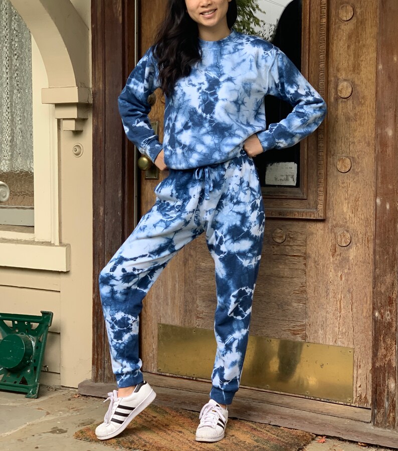 tan sweatsuit set