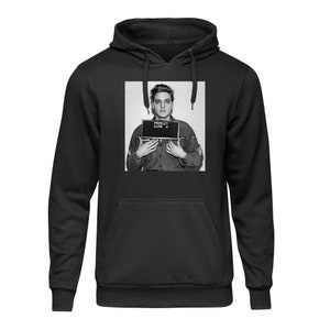 Elvis - The Mugshot - Black Hoodie