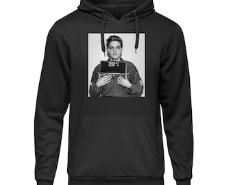 Elvis - The Mugshot - Black Hoodie