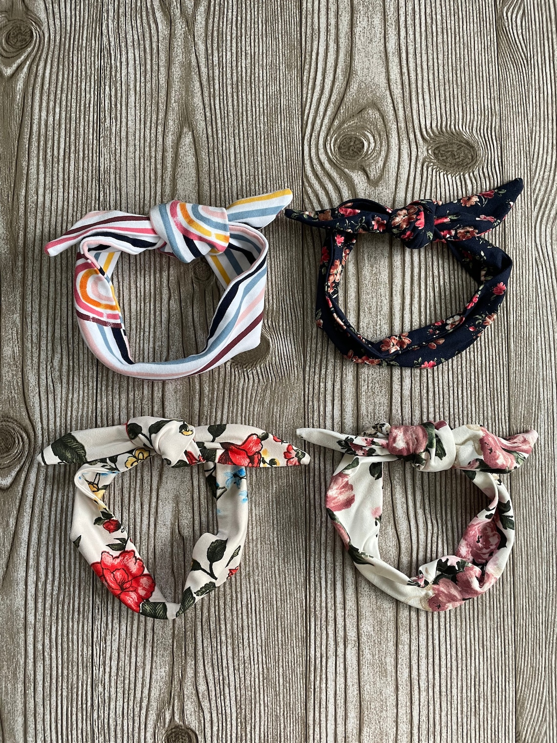 Baby Girl Headband, Newborn Headband, Baby Bow, Infant Headwrap, Baby Girl Headwrap, Knot ...