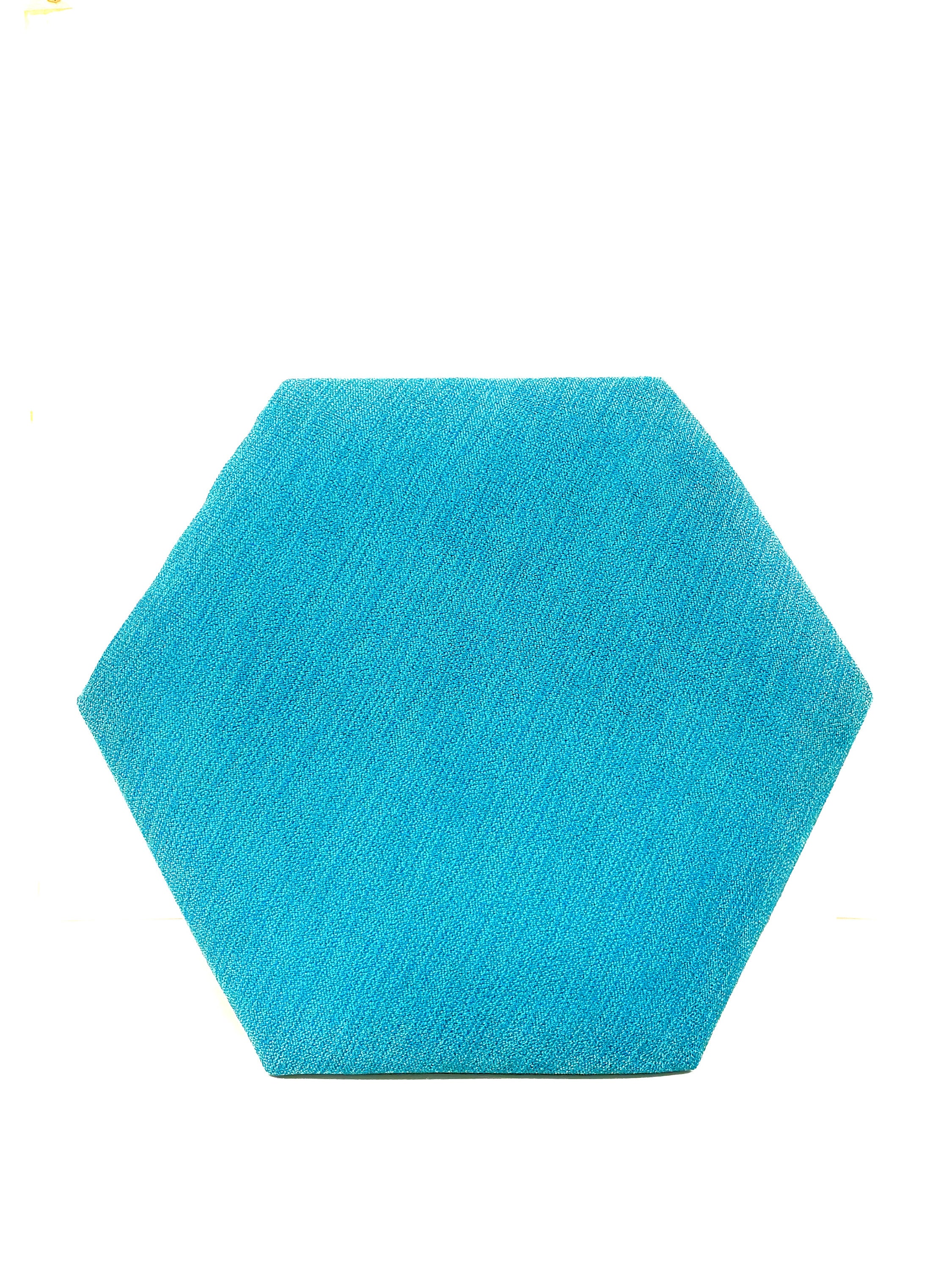 Hexagon Fabric Wall Panel Etsy