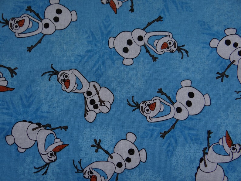 adult mask olaf print 100 cotton double layered etsy