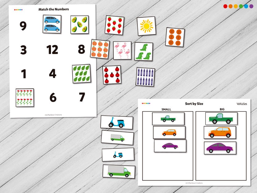 Printable Busy Book, Busy Binder Pages, Busy Book Bundle, Busy Binder