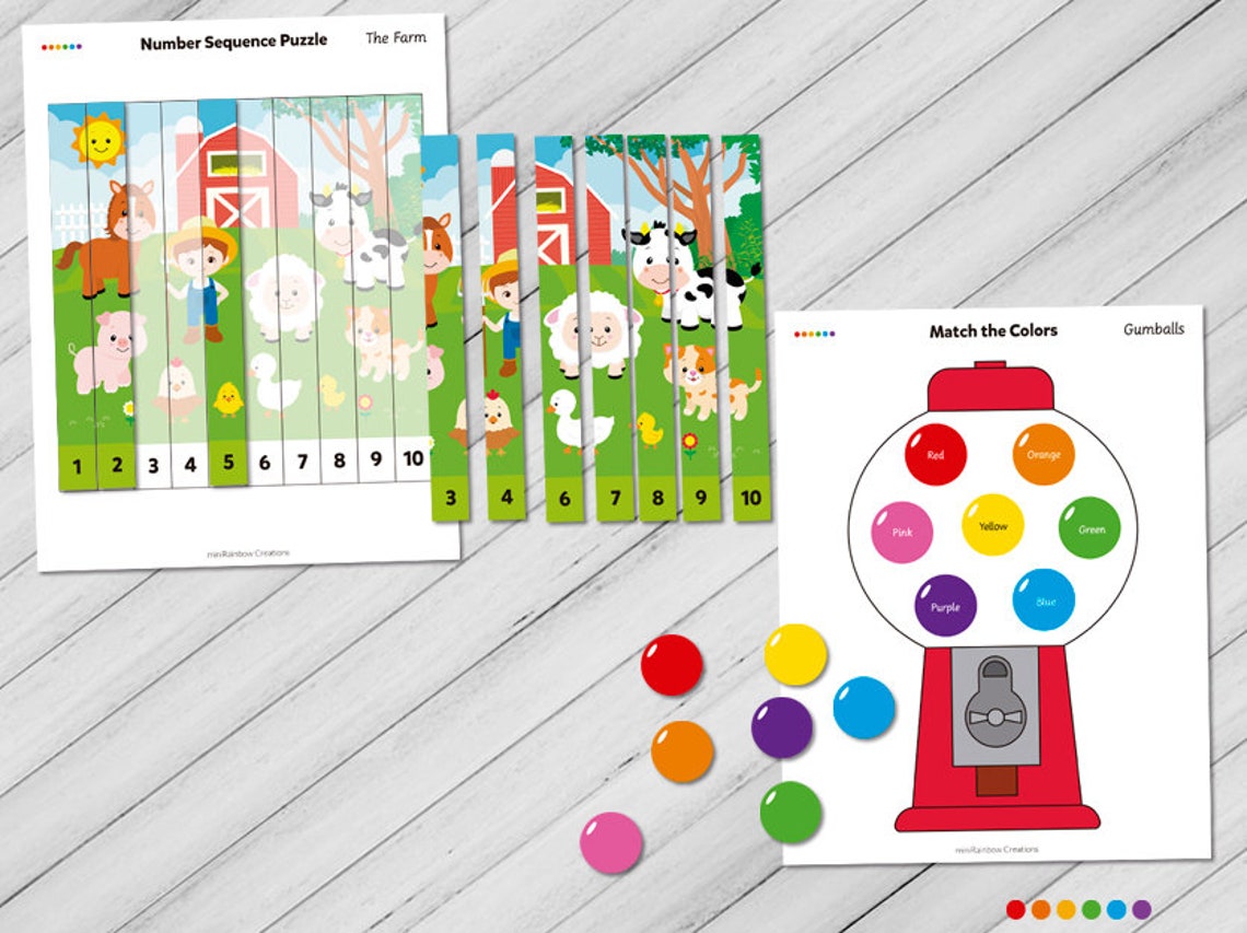 Printable Busy Book, Busy Binder Pages, Busy Book Bundle, Busy Binder ...
