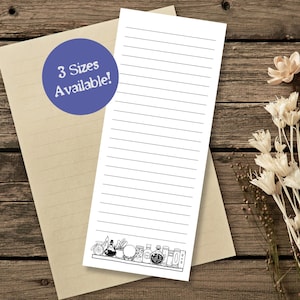 Potion Shelf Witchy Tear Away Notepad, 3 Sizes of Notepad Available