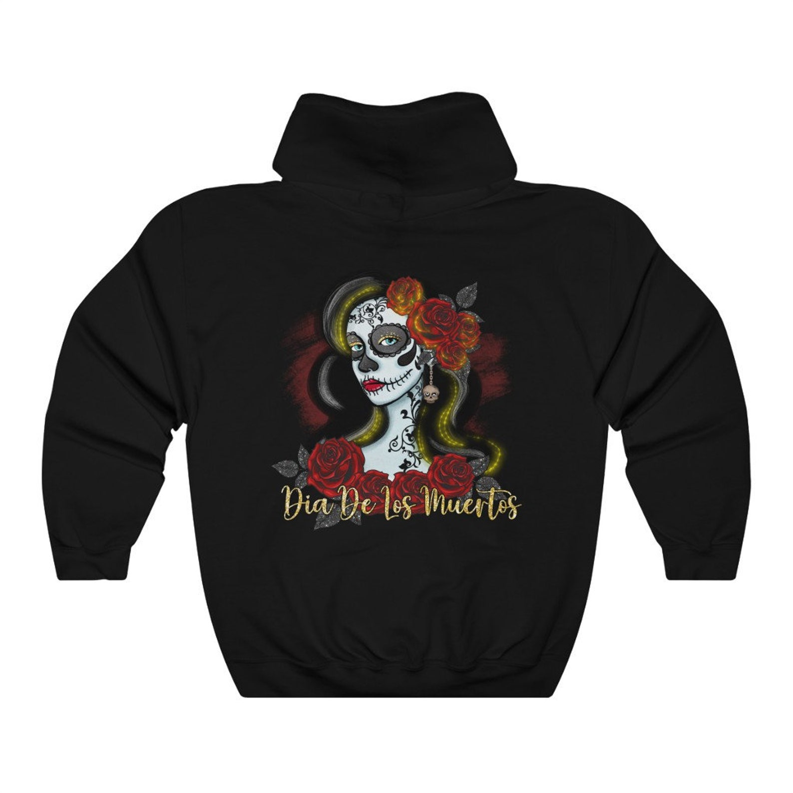 dia de los muertos nike hoodie