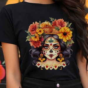 La Catrina Day Of The Dead Shirt