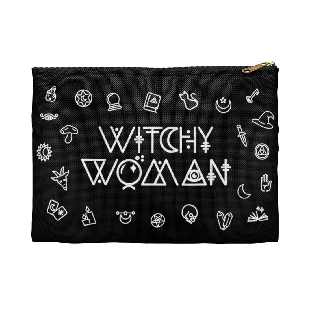 Witchy Woman Bag Witch Accessory Bag Witchy Makeup Bag Etsy
