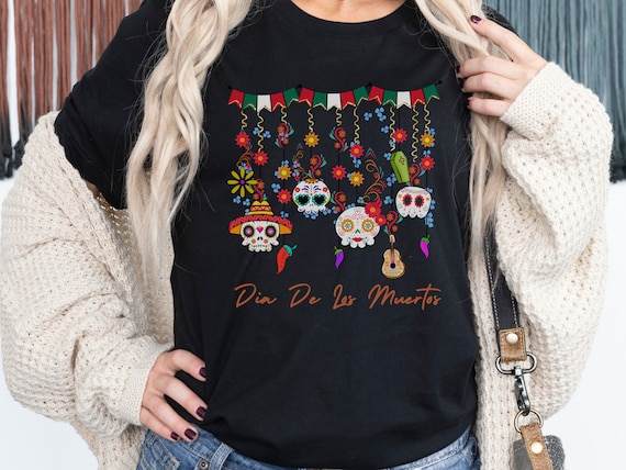 Dia De Los Muertos Shirt Day of the Dead Shirt Halloween - Etsy