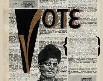 Ida B. Wells Art Print – VOTE on Dictionary Page