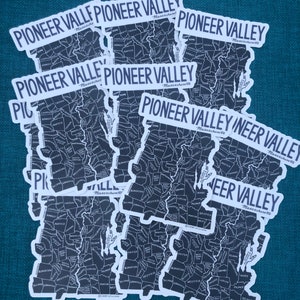 3 PIONEER VALLEY STICKERS