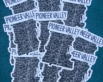 3 PIONEER VALLEY STICKERS