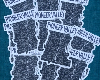 3 PIONEER VALLEY STICKERS