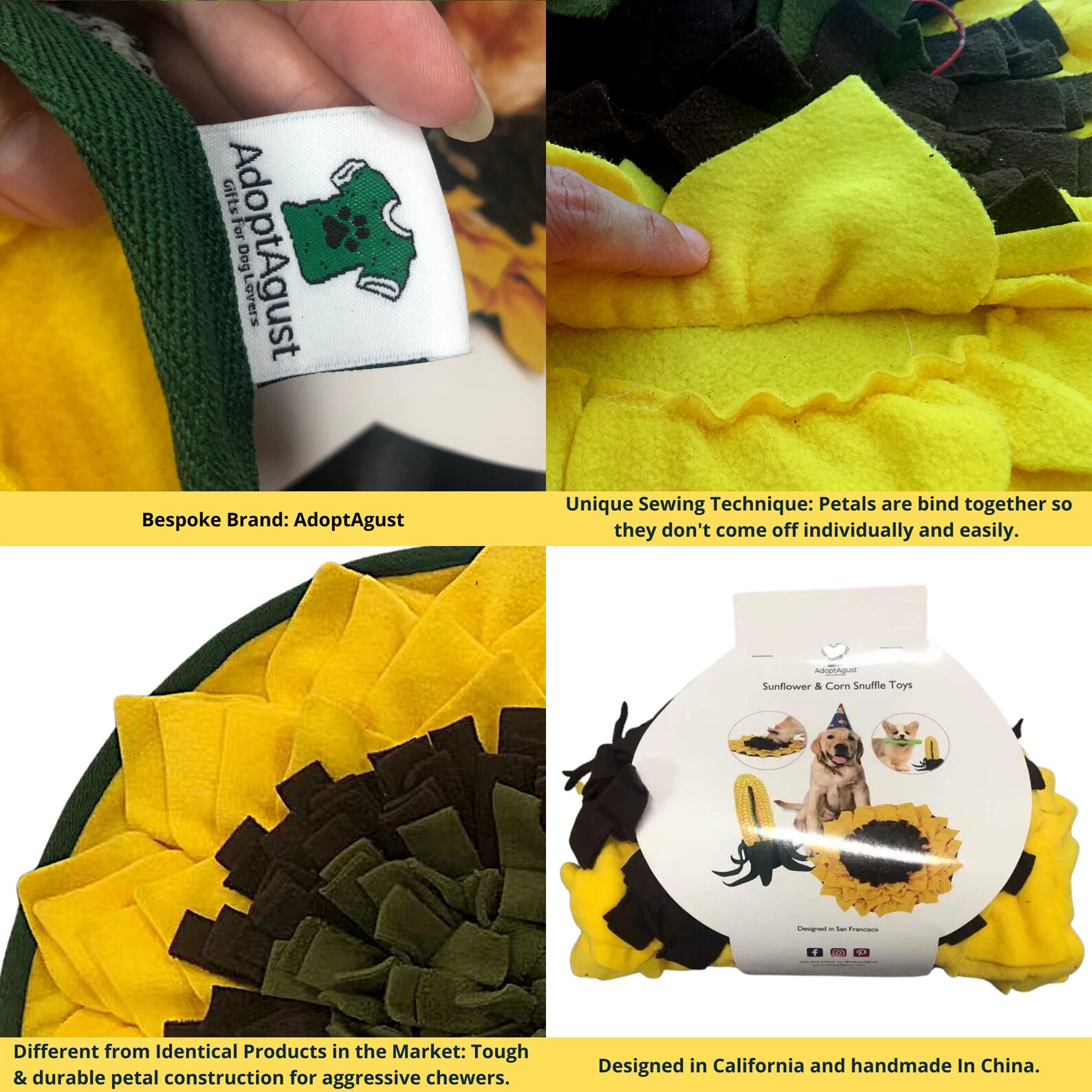 Sonnenblumen & Mais Schnüffelmatte für Hunde Bündel Haustier Etsy