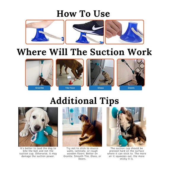 dog suction toy