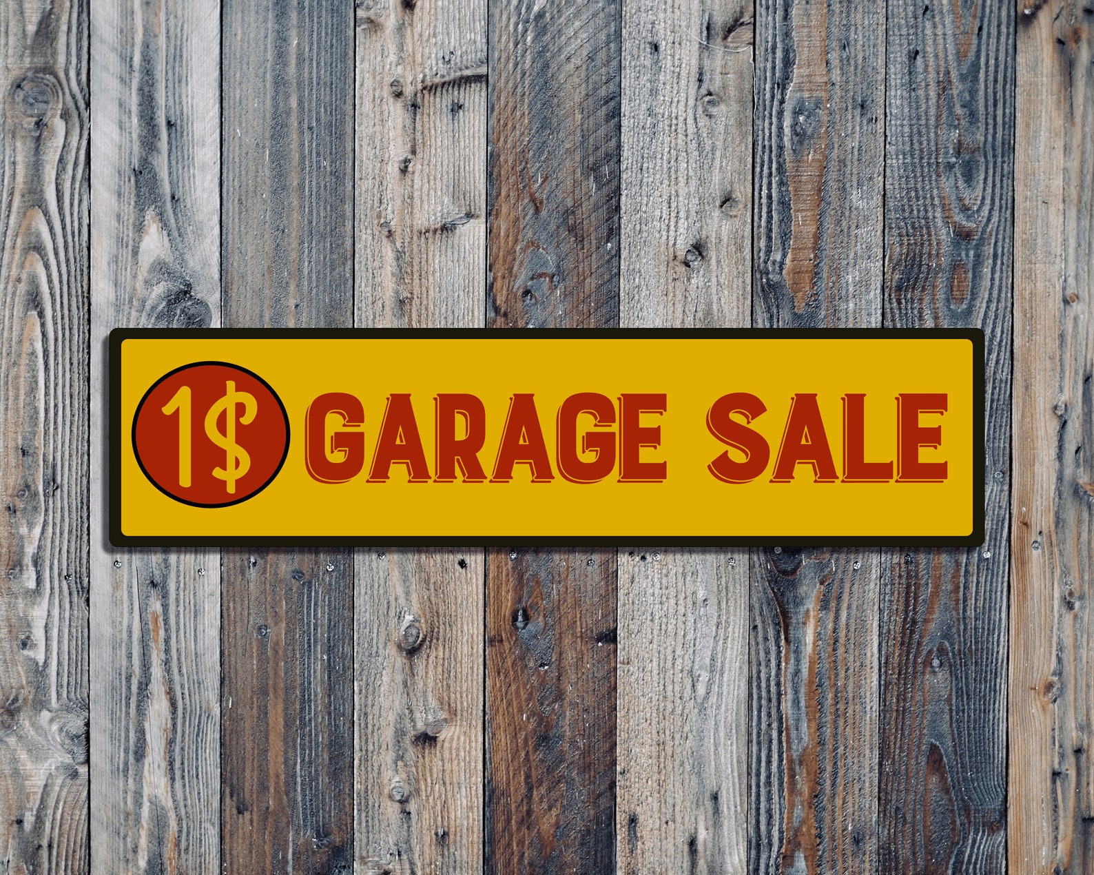 Garage Sale Pricing Sign Custom Yard Signs Editable Garage Etsy