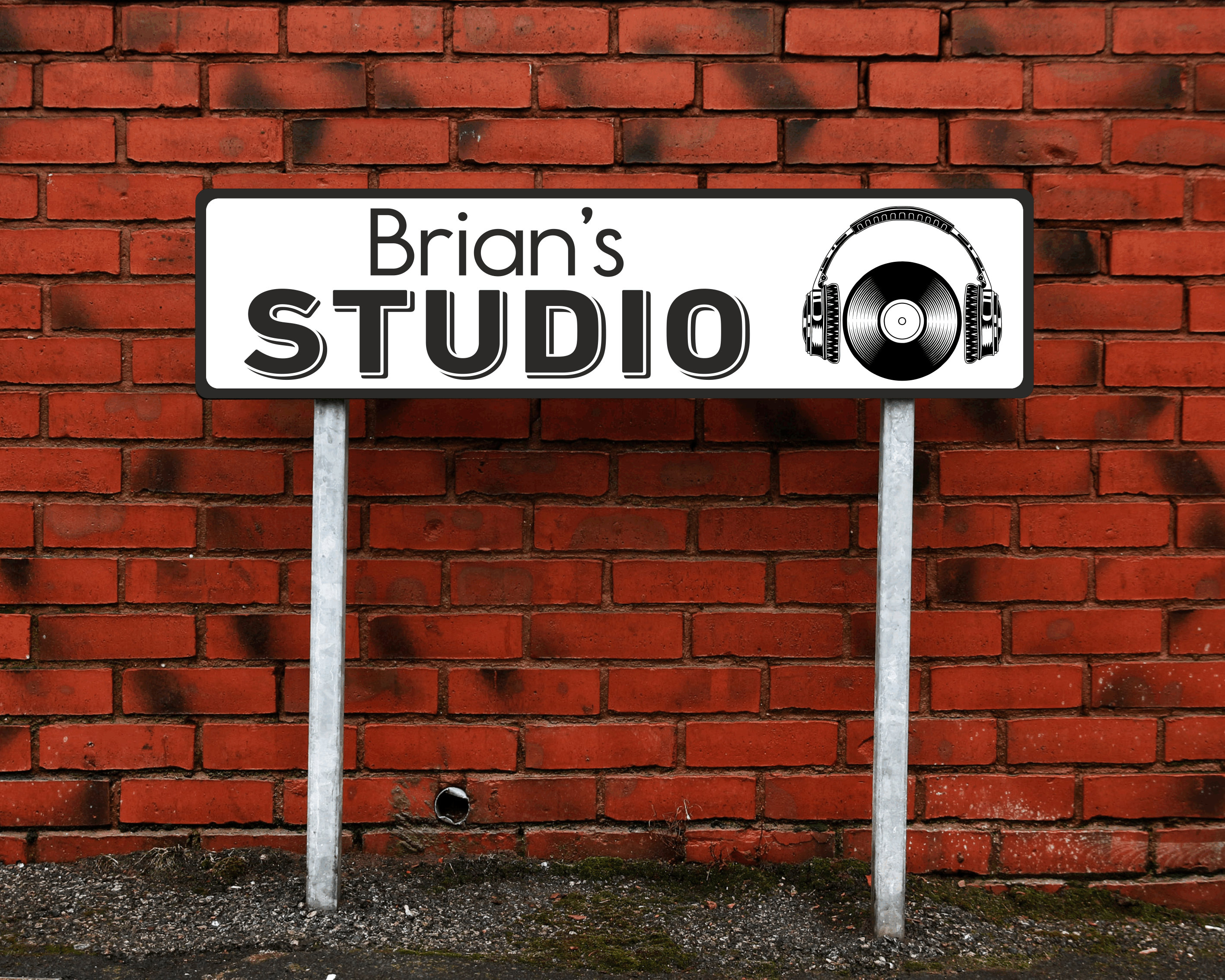 Music Studio Sign Home Studio Sign Recording Studio Sign | Etsy