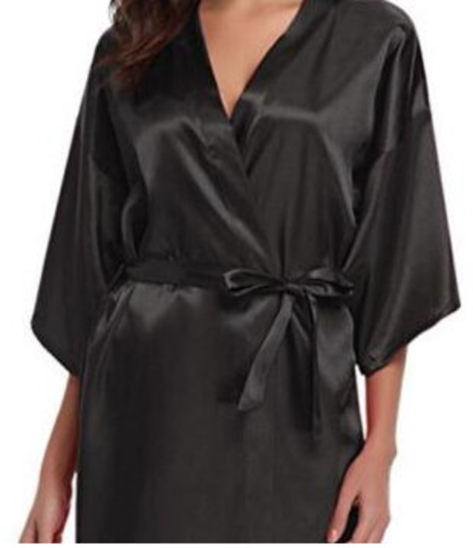 Satin Bridal Party Robes Robes Satin Wedding Robes Satin | Etsy