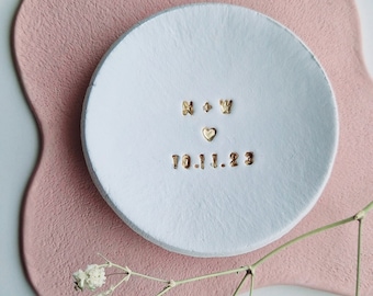 Personalised Ring Dish, Trinket Dish, Engagement Gift,Jewellery Dish,Bridesmaid Gift, Wedding Gift,Bride to be Gift, Birthday Gift,ring dish