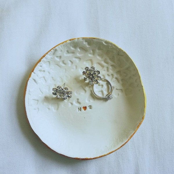 Personalised Ring Dish, Trinket Dish, Engagement Gift,Jewellery Dish,Bridesmaid Gift, Wedding Gift,Bride to be Gift, Birthday Gift,ring dish