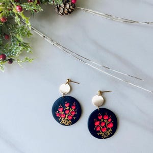 The All I Want For Christmas Clay Earrings