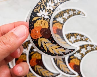 The Fall Nights | Clear Sticker
