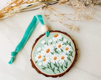 The Margaret’s Hand Painted Ornament/ Wood Slice Ornaments