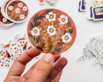 The Wild Flowers | Clear Sticker