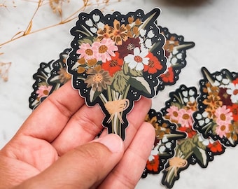 Flora Bouquet | Vinyl Sticker