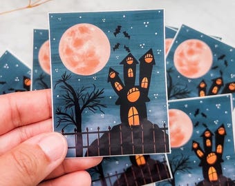 The Haunted House | Vinyl Sticker