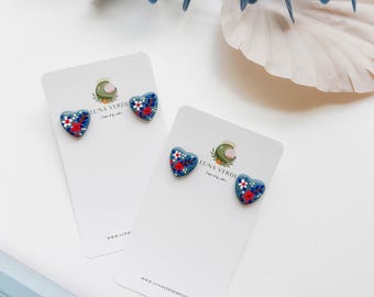 The Fireworks Clay Studs