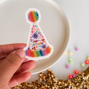Birthday Stickers | Vinyl Sticker
