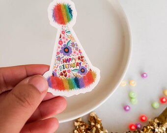 Birthday Stickers | Vinyl Sticker