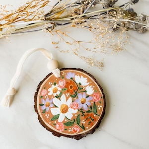 The Lanthina’s Hand Painted Ornament/ Wood Slice Ornaments