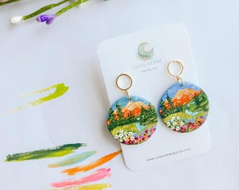 The Brooke’s Clay Earrings