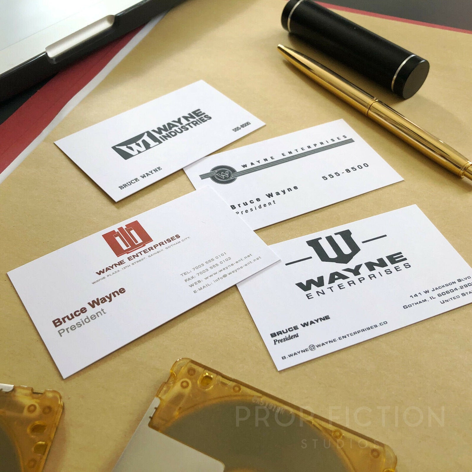 Batman / The Dark Knight Prop 'Bruce Wayne Business | Etsy