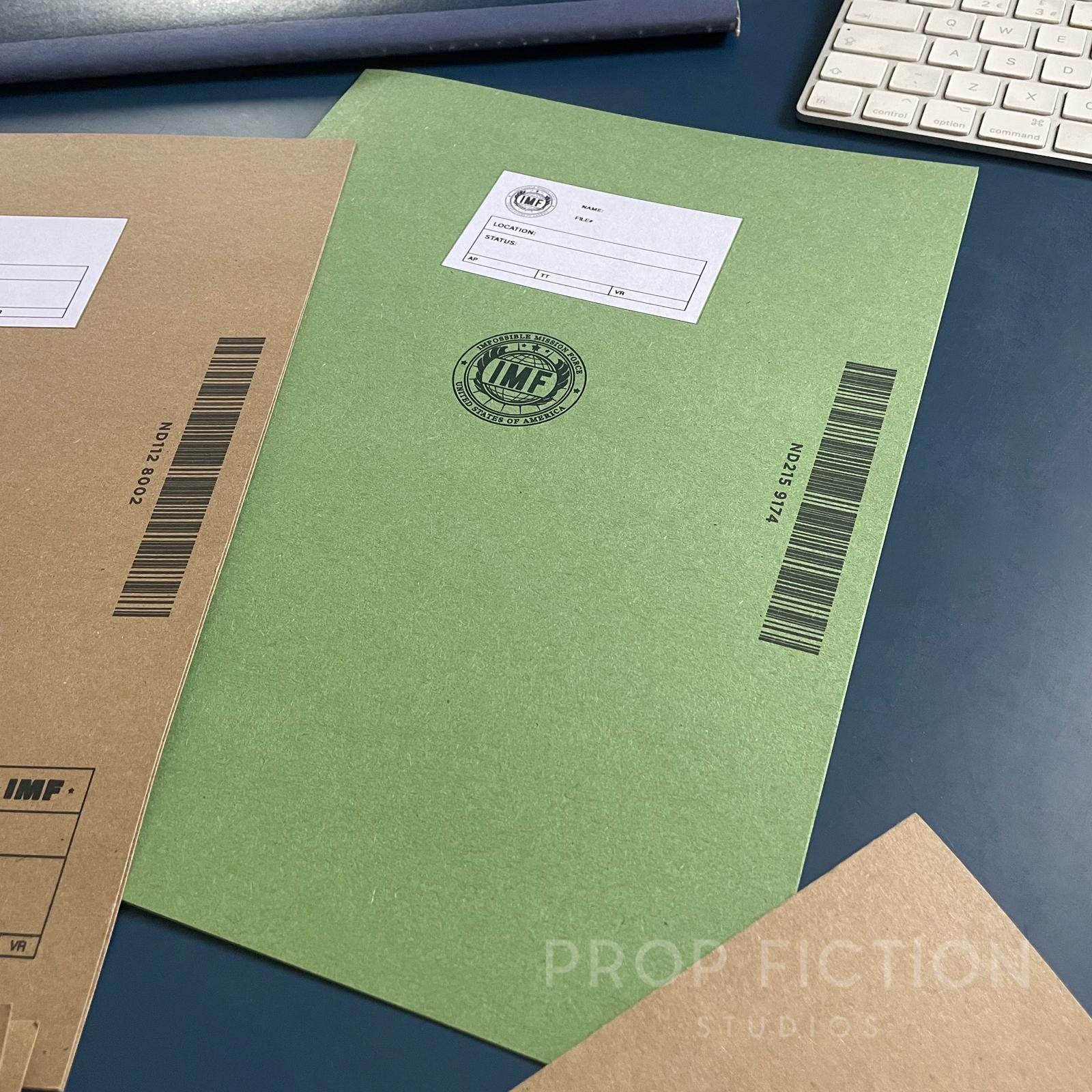 Imf File Notes Movie Prop Top Secret IMF Files / 4 X Cosplay Impossible Mission Spy ...