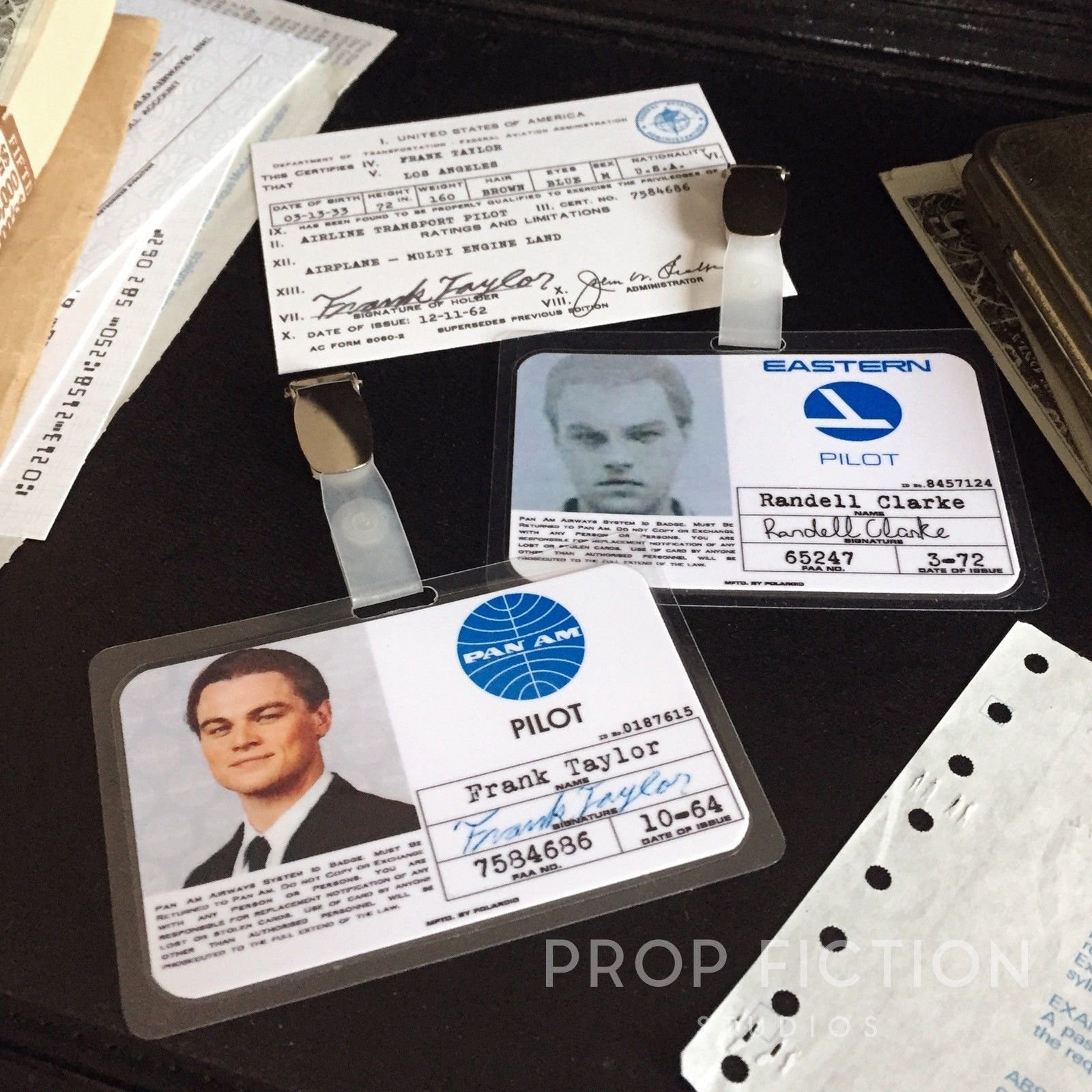 Pan Am Id Card