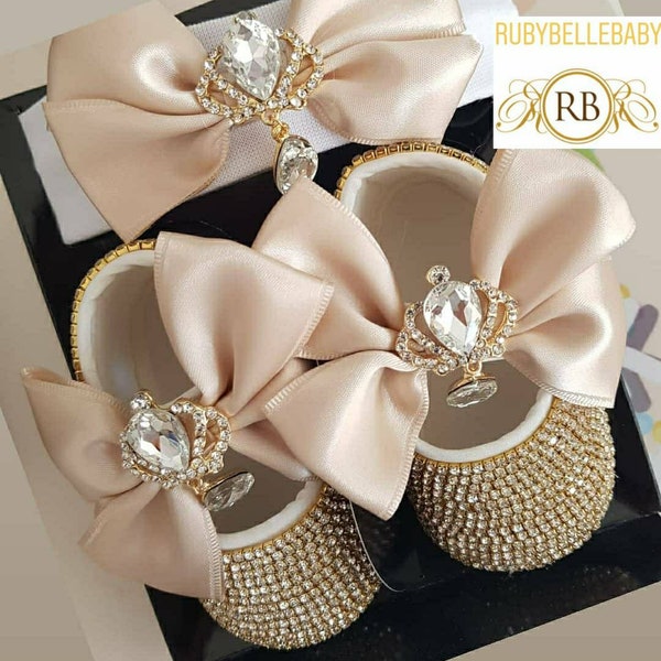 bling baby shoes