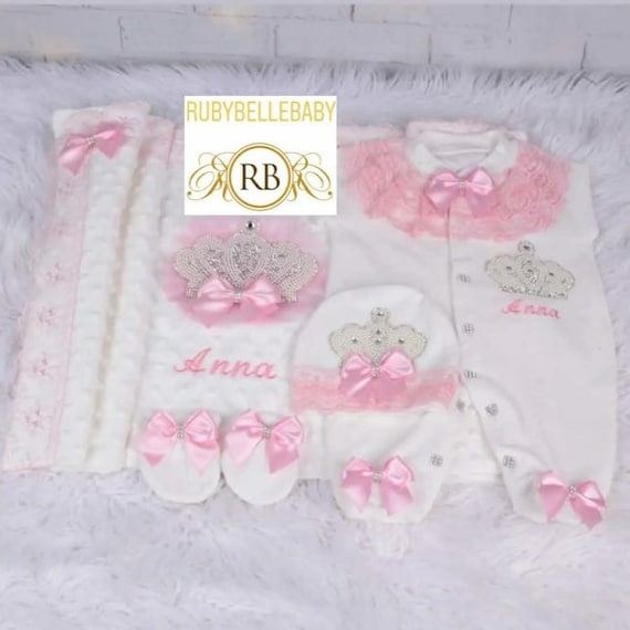 Baby girl deals layette set