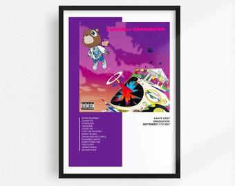 New Kanye West Runaway Hip Hop Custom Rap Music Ablum Silk Poster 13x20 32x48/'/'