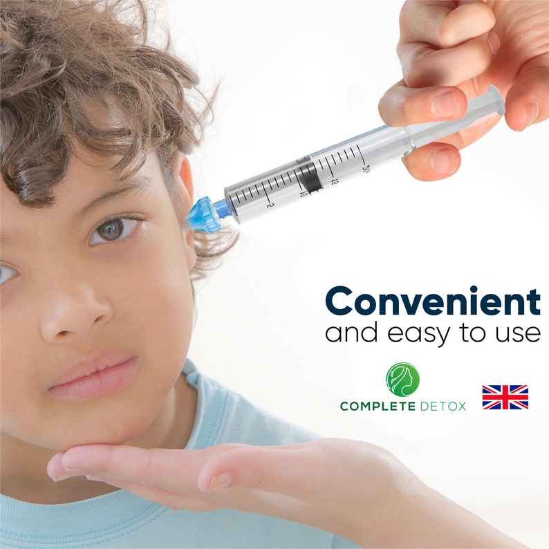 Ear Wax Remover Syringe Kit Ear Syringe With Spiral Earwax Etsy Canada