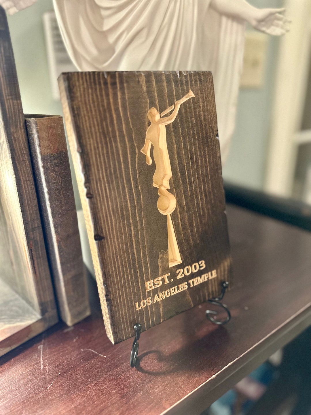 Custom Temple Name & Sealing Year Sign Personalized LDS Marriage