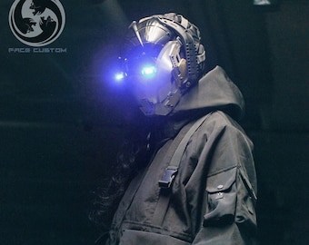 Cyberpunk mask - Airsoft mask upgrade