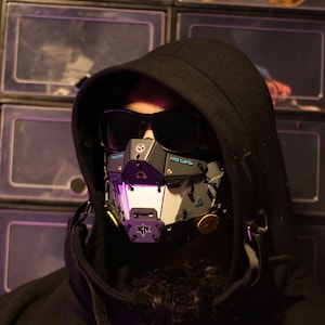Cyberpunk Mask Techwear Mask Design by Gins MK.15 